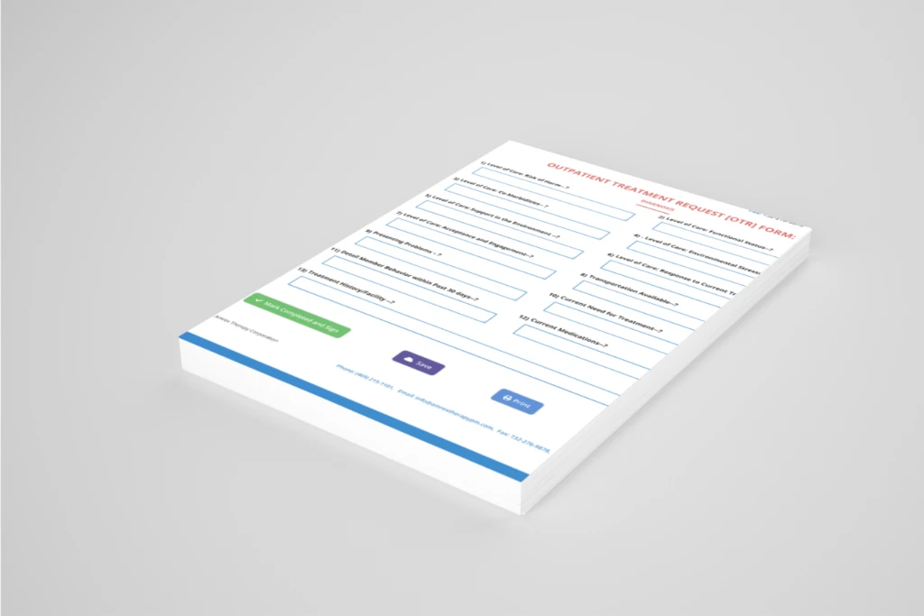 Unlocking Efficiency: How to Use the Outpatient Treatment Request Form