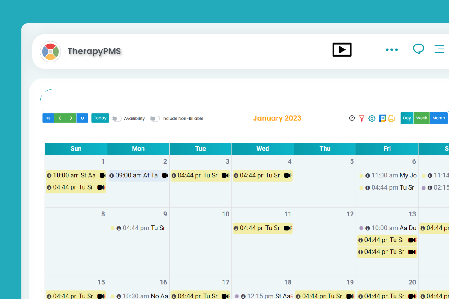 Step-by-step guide to therapists for easy appointment scheduling