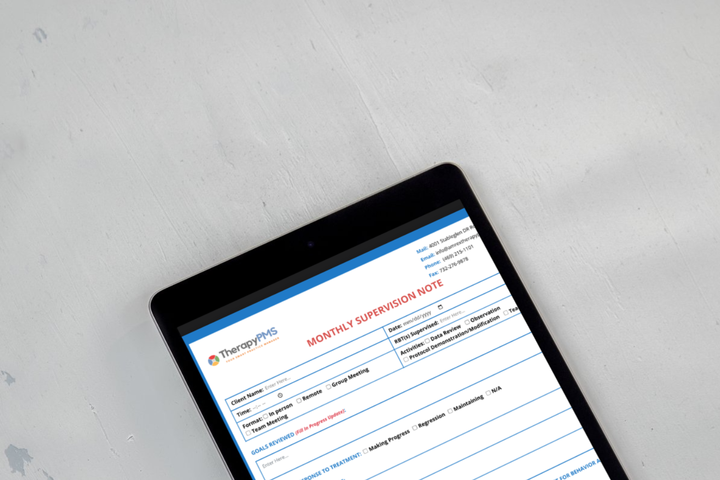 Monthly Supervision Note: Enhance Accountability and Documentation in Therapy