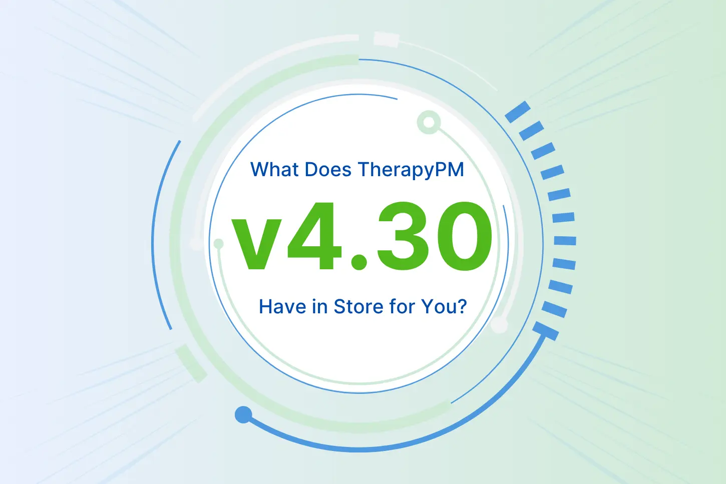 TherapyPM Version 4.30