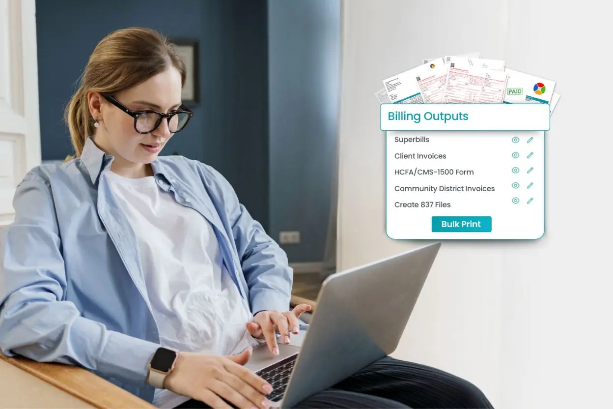 Multiple billing outputs illustrated image