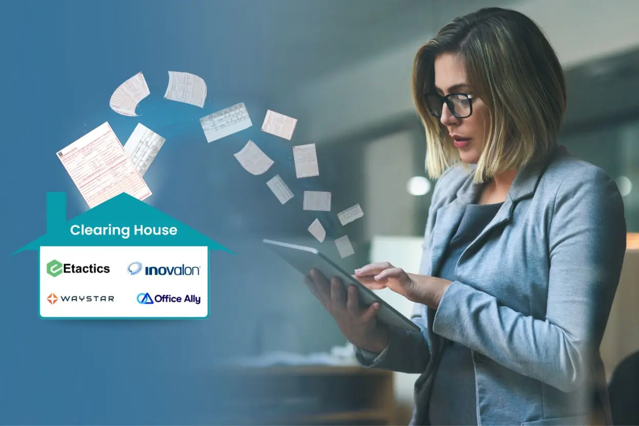 Clearinghouse integration illustrated image.