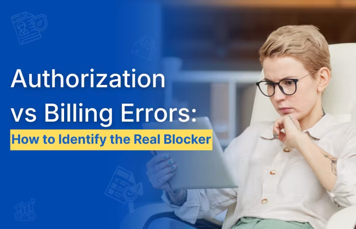 Authorization vs. Billing Errors: How to Identify the Real Blocker