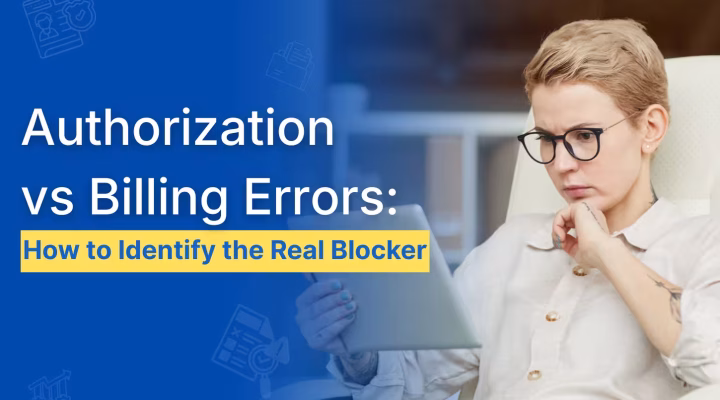 Authorization vs. Billing Errors: How to Identify the Real Blocker