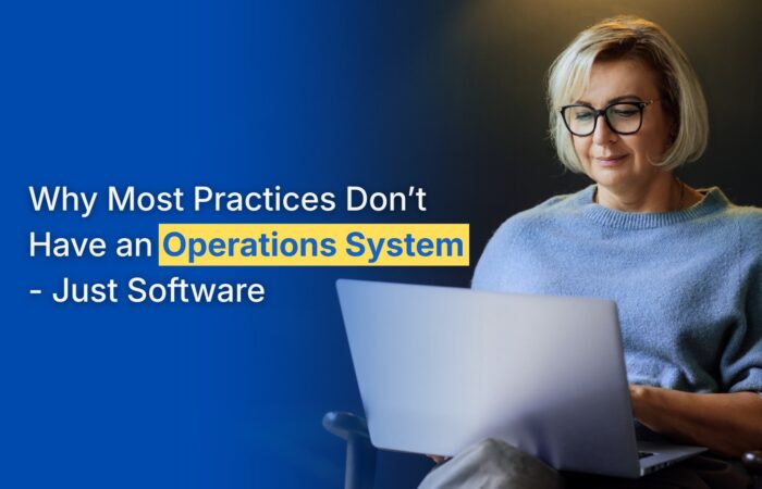 TherapyPM operations system dashboard for therapy practices